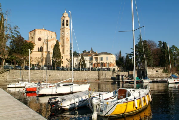 The coast of lake Como at Tremezzo — Stock Photo, Image