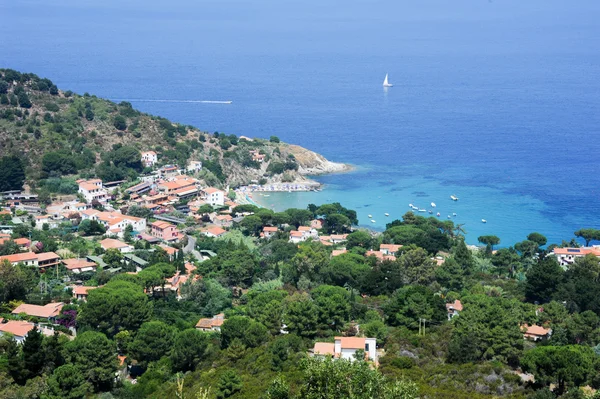 Cabo San Andrea na wyspie Elba — Zdjęcie stockowe