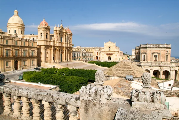 Die stadt noto auf italien — Stockfoto