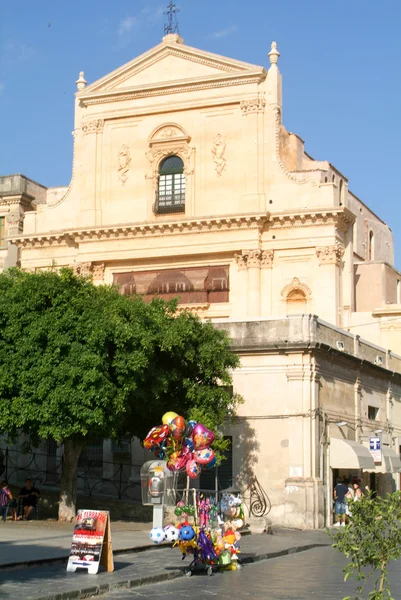 Iglesia Salvatore en Noto —  Fotos de Stock
