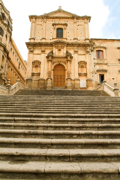 The church of Salvatore at Noto — Stock Photo, Image
