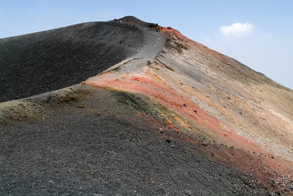 Vulcano dell'Etna sulla Sicilia — Foto Stock