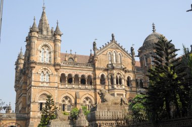 Nda Shivaji Terminus eski Victoria İstasyonu Mumbai