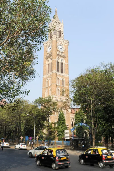 Torre Rajabai - torre histórica del reloj —  Fotos de Stock