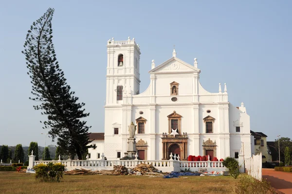 Se katedralen i Old Goa, Goa - Stock-foto