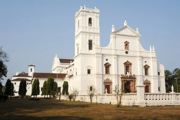 Se Kathedrale im alten goa, goa — Stockfoto