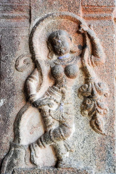 Detail van Shiva-Virupaksha tempel in Hampi, India — Stockfoto