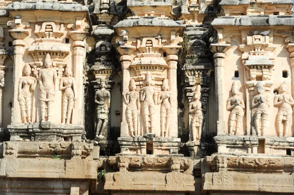 Detalhe do Templo Shiva-Virupaksha em Hampi, Índia — Fotografia de Stock