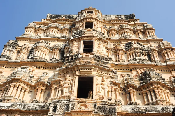 Vue du temple Shiva-Virupaksha à Hampi, Inde — Photo