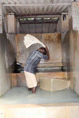 Adam Fort Cochin, çamaşır yıkama