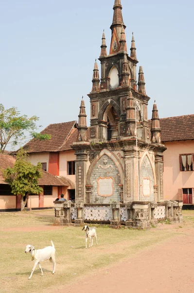 Santa cruz högstadiet på Fort Cochin — Stockfoto