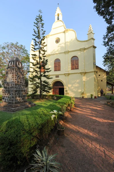 Igreja de São Francisco é a mais antiga construída na Índia — Fotografia de Stock