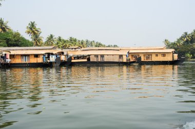 Geleneksel Hint tekne-evi Alleppey seyir