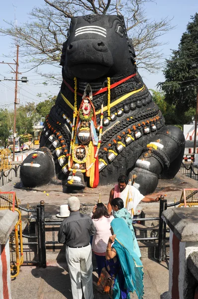 The Nandi bull on Chamundi hill — Stock Photo, Image