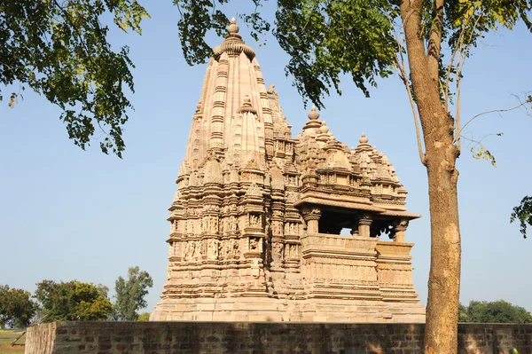 Tempio di Khajuraho in India — Foto Stock