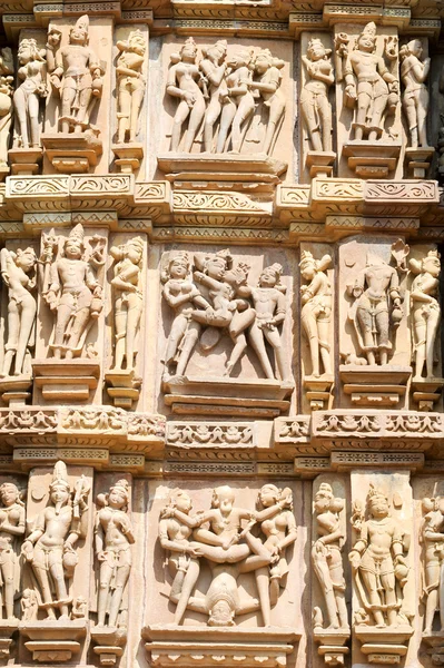 Grafika: Khajuraho templomok részlete — Stock Fotó