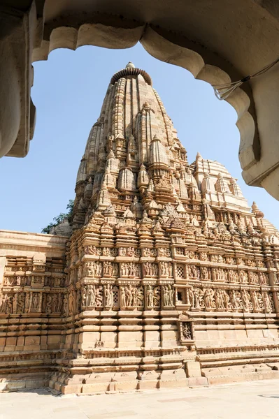 Khajuraho Tapınağı Hindistan — Stok fotoğraf