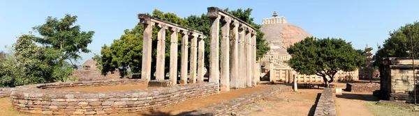 Sanchi Stupa befindet sich in Sanchi Stadt — Stockfoto