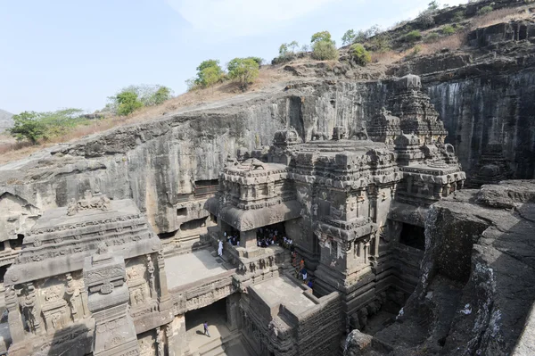 Ellora, Maharashtra eyalet tapınakta Kailas — Stok fotoğraf