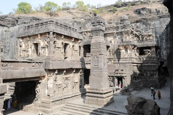 Ellora, Maharashtra eyalet tapınakta Kailas — Stok fotoğraf