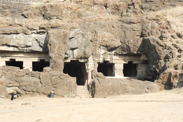 Ellora caves in de buurt van Aurangabad in India — Stockfoto