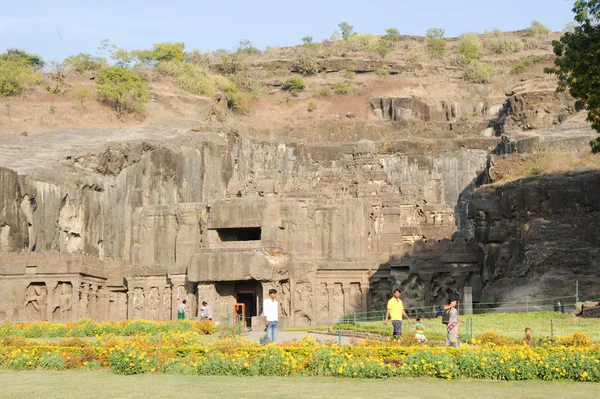 Temple Kailas à Ellora, état du Maharashtra — Photo