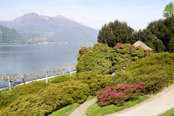 Giardini di Villa Melzi sul Lago di Como — Foto Stock