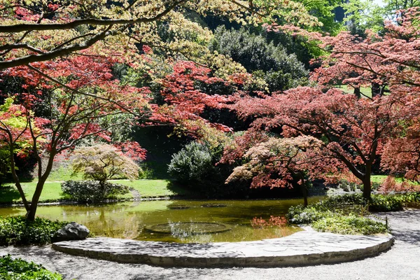 Jardines de Villa Melzi en el Lago de Como — Foto de Stock