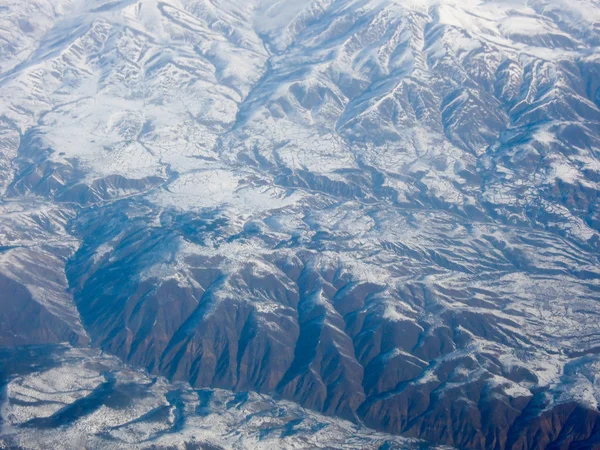 许多山峰的概述 — 图库照片