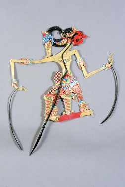 Endonezya Wayang Kulit Purwa kukla