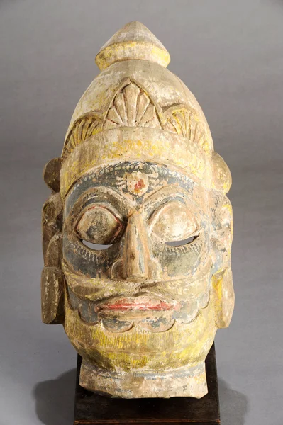 Ινδική ξύλινο άγαλμα — Φωτογραφία Αρχείου