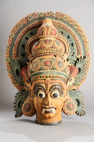 Indiase houten standbeeld — Stockfoto