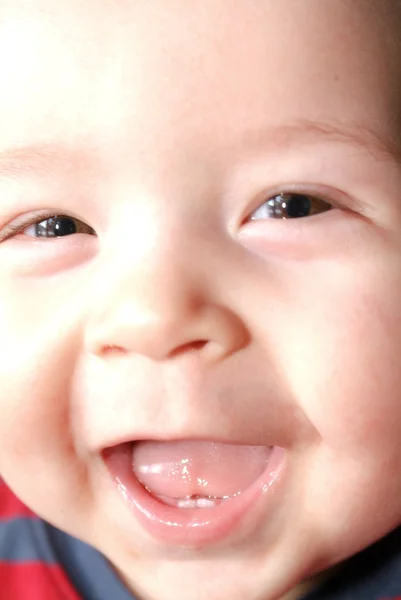 Laughing baby — Stock Photo, Image