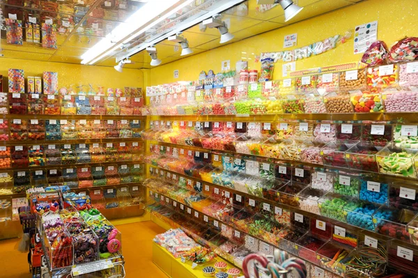 Lollipop candy shop in Bern — Stock Photo, Image