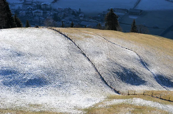 Rural scene near Engelberg — Stockfoto