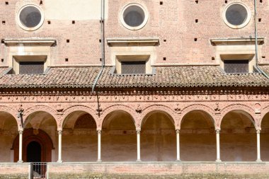 Pavia Certosa Ortaçağ kilise