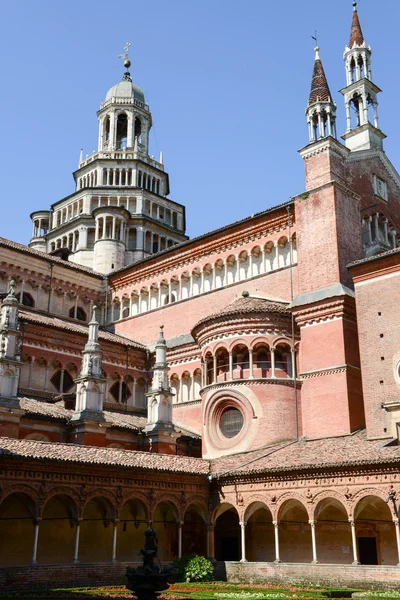 Certosa di Pavia chiesa medievale — Foto Stock