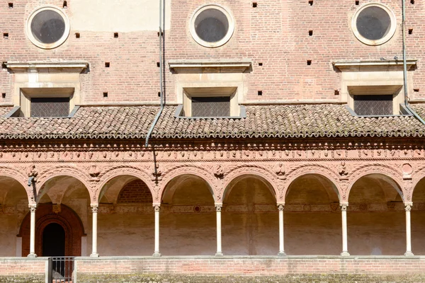 Certosa de Pavía iglesia medieval — Foto de Stock