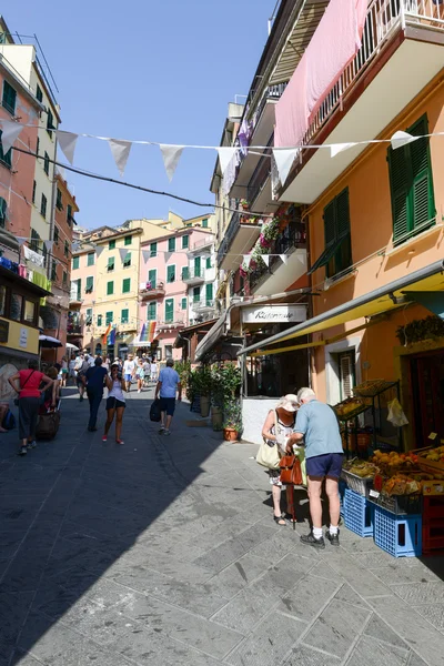 Riomaggiore aldeia de pescadores — Fotografia de Stock