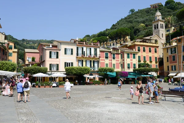 Il bellissimo borgo di Portofino — Foto Stock