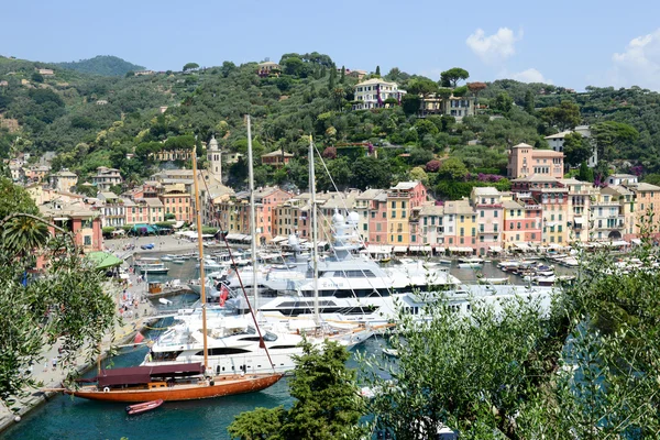 De prachtige baai van Portofino — Stockfoto