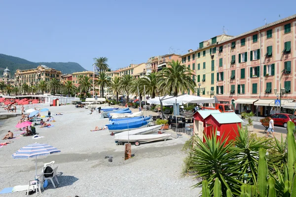 Promenade der s.margherita ligure — Stockfoto