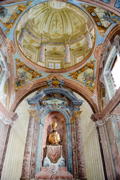 Intérieur de l'église Sainte Maria à Morcote — Photo