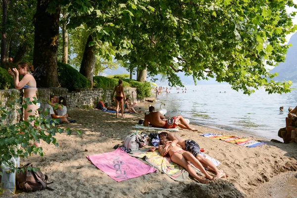 Parc botanique Ciani à Lugano en Suisse — Photo