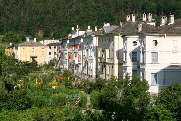 Alte Häuser von Poschiavo — Stockfoto
