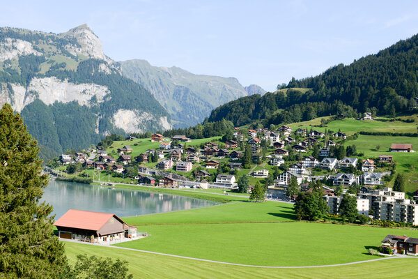 The village of Engelberg