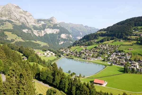 A aldeia de engelberg — Fotografia de Stock