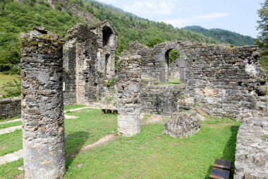 Serravalle kalıntıları kale Semione