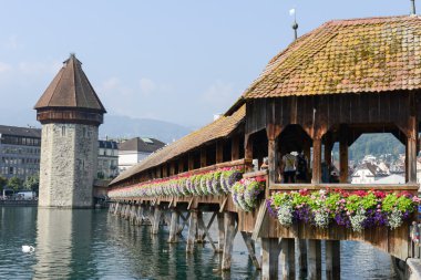 Lucerne 'deki Chapel Köprüsü