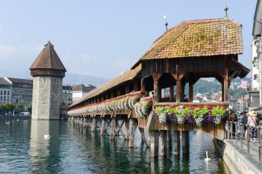 Lucerne 'deki Chapel Köprüsü
